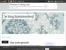 Tablet Screenshot of histoiresdeq1.over-blog.com