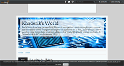 Desktop Screenshot of khaderik.over-blog.fr