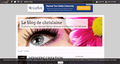Desktop Screenshot of christie-creation.over-blog.com