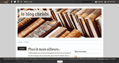 Desktop Screenshot of chrisbi.over-blog.com