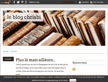 Tablet Screenshot of chrisbi.over-blog.com