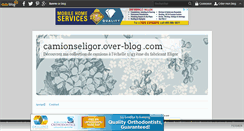 Desktop Screenshot of camionseligor.over-blog.com