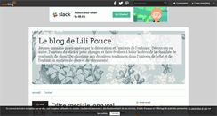 Desktop Screenshot of lilipouce.over-blog.com