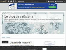 Tablet Screenshot of cathzette.over-blog.com