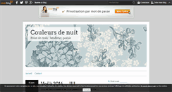 Desktop Screenshot of couleursdenuit.over-blog.com