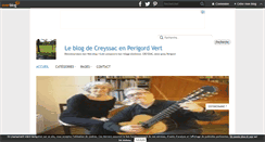 Desktop Screenshot of creyssac.over-blog.com