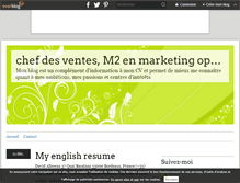 Tablet Screenshot of profil-marketing.over-blog.com