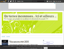 Tablet Screenshot of enterresinconnues.over-blog.com