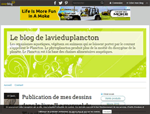 Tablet Screenshot of lavieduplancton.over-blog.com