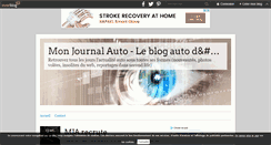 Desktop Screenshot of monjournalauto.over-blog.com