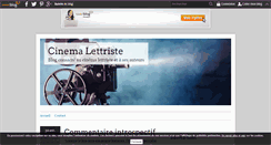 Desktop Screenshot of cinema-lettriste.over-blog.com