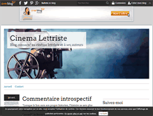 Tablet Screenshot of cinema-lettriste.over-blog.com