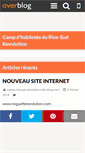 Mobile Screenshot of camp.rive-sud.revolution.over-blog.com
