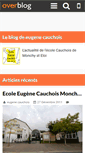 Mobile Screenshot of eugenecauchois.over-blog.com