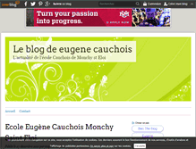 Tablet Screenshot of eugenecauchois.over-blog.com