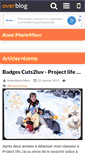 Mobile Screenshot of maro.over-blog.com