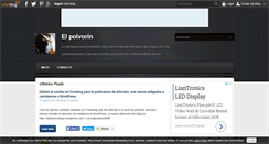 Desktop Screenshot of elpolvorin.over-blog.es