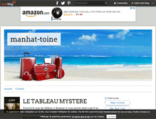 Tablet Screenshot of manhat-toine.over-blog.com