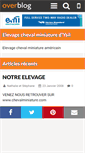Mobile Screenshot of elevage-cheval-miniature-ysil.over-blog.com