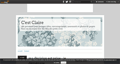 Desktop Screenshot of cestclaire.over-blog.com