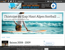 Tablet Screenshot of histoire-du-gap-hafc.over-blog.com