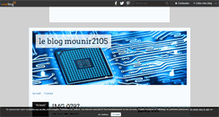 Desktop Screenshot of mounir2105.over-blog.com