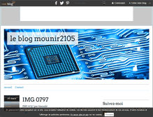 Tablet Screenshot of mounir2105.over-blog.com