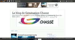 Desktop Screenshot of generationchasse.over-blog.com
