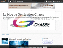 Tablet Screenshot of generationchasse.over-blog.com