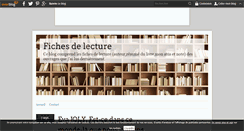 Desktop Screenshot of fichesdelecture.over-blog.com
