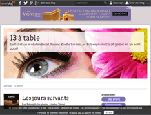 Tablet Screenshot of 13atable.over-blog.com