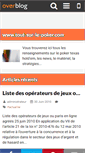 Mobile Screenshot of le-poker.over-blog.com