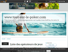 Tablet Screenshot of le-poker.over-blog.com
