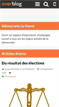 Mobile Screenshot of democratielehavre.over-blog.com
