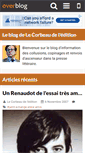 Mobile Screenshot of lecorbeaudeledition.over-blog.com
