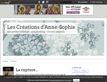 Tablet Screenshot of les-creations-d-anne-sophie.over-blog.com