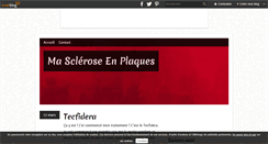 Desktop Screenshot of mascleroseenplaques.over-blog.com