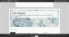 Desktop Screenshot of ileseguin.over-blog.fr