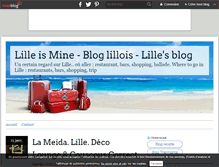 Tablet Screenshot of lilleismine.over-blog.com