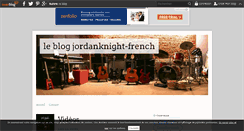 Desktop Screenshot of jordanknight-french.over-blog.com