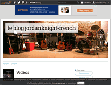Tablet Screenshot of jordanknight-french.over-blog.com