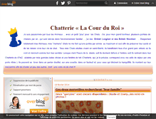 Tablet Screenshot of lacourduroi.over-blog.com