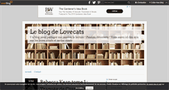 Desktop Screenshot of leslecturesdelovecats.over-blog.com