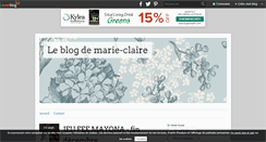 Desktop Screenshot of l-atelierdemarieclaire.over-blog.com