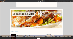 Desktop Screenshot of la.cuisine.de.virg.over-blog.com