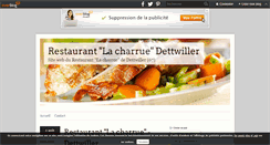 Desktop Screenshot of lacharrue.over-blog.com
