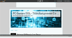 Desktop Screenshot of pc-games-ddl.over-blog.fr