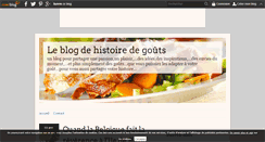 Desktop Screenshot of histoiredegout.over-blog.com