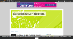 Desktop Screenshot of classedeski.over-blog.com