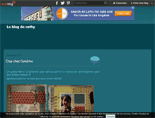 Tablet Screenshot of latelierdecathy.over-blog.fr